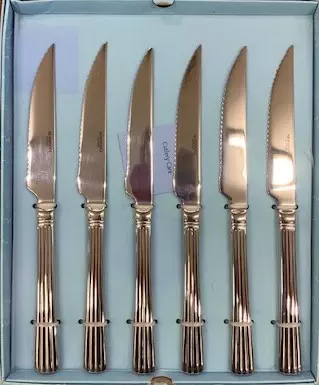 Silver Plated Steak Knives Newbridge Silverware
