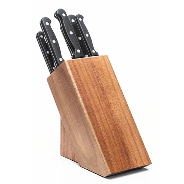 Newgrange Living Knife block set 7 piece Frank Roche & Sons Ltd